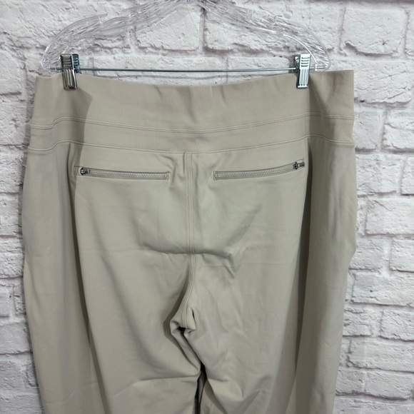 Athleta womens 2X VENICE HIGH RISE WAISTBAND WIDE LEG PANTS pockets semi fitted - Picture 8 of 10